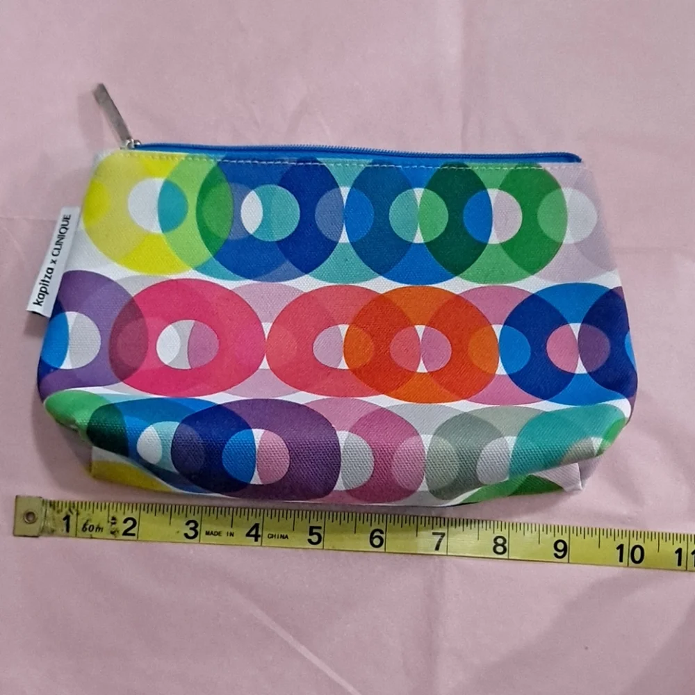 Clinique x Kapitza Makeup Bag NWOT